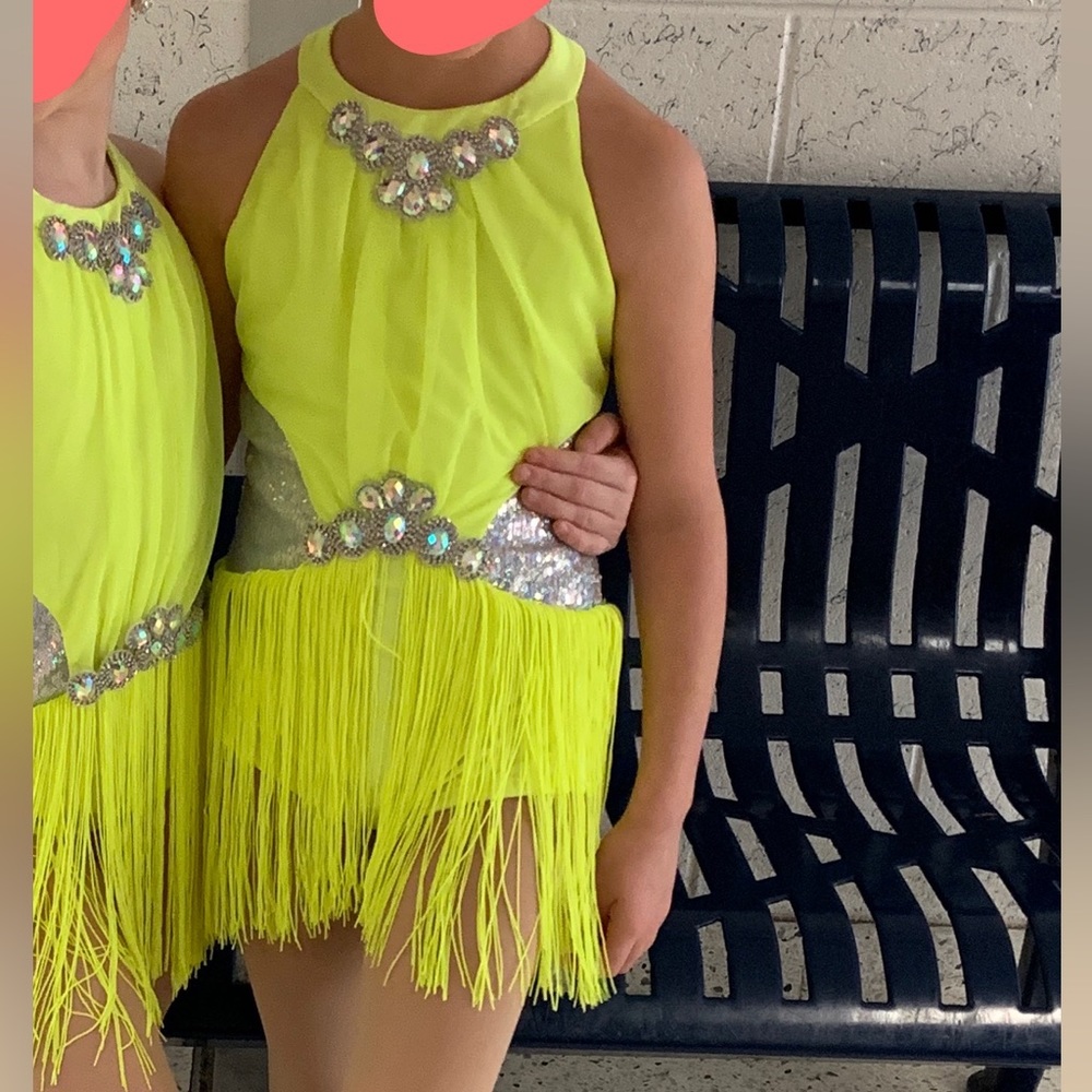 Dance Costume Jazz Fringe